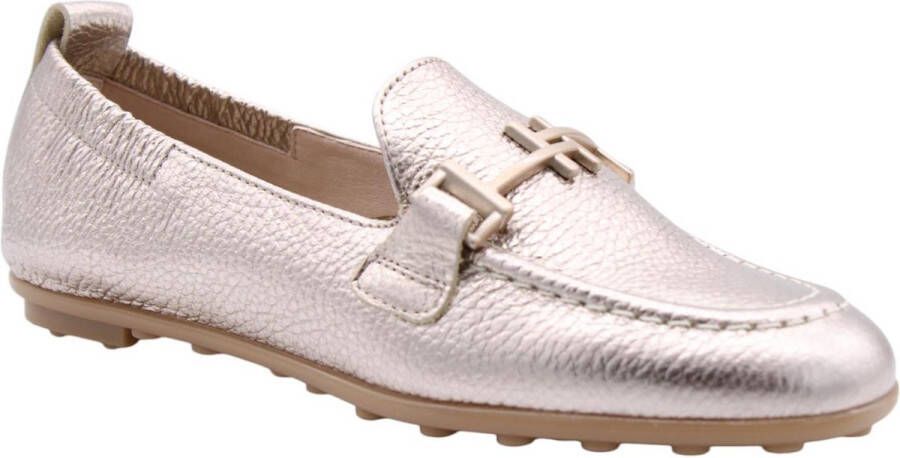 HISPANITAS Lage Sneakers Dames Hv253948 Maat: 36 Materiaal: Nylon Kleur: Goud