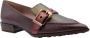 HISPANITAS Instappers Dames Hv253949 Maat: 40 Materiaal: Leer Kleur: Goud - Thumbnail 7