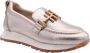 HISPANITAS Instappers Dames Hv253949 Maat: 38 Materiaal: Leer Kleur: Goud - Thumbnail 1