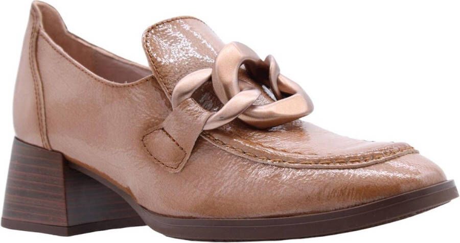 Hispanitas Stijlvolle en Comfortabele Ebly Loafers Brown Dames