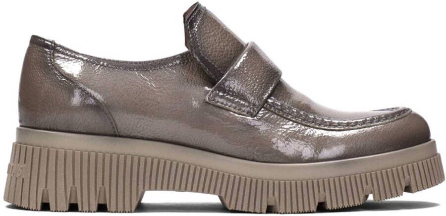 Hispanitas Stijlvolle Lithium Loafers voor Vrouwen Beige Dames