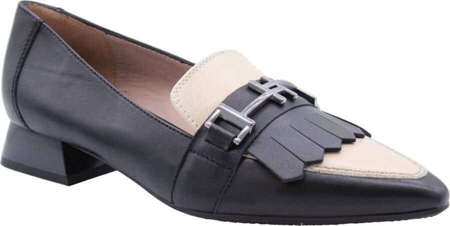 HISPANITAS Instappers Dames Chi243573 Maat: 40 Materiaal: Leer Kleur: Zwart