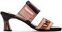Hispanitas Stijlvolle T-Strap Hoge Hak Sandalen Zwart Dames - Thumbnail 3