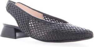 Hispanitas Peep Toe Peep Heel Zwart Dames