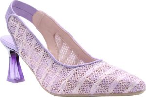 Hispanitas Peep Toe Peep Heel Paars Dames