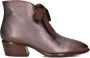 HISPANITAS Enkellaarsjes Dames Phi254255 Maat: 35 Materiaal: Leer Kleur: Bronskleurig - Thumbnail 1