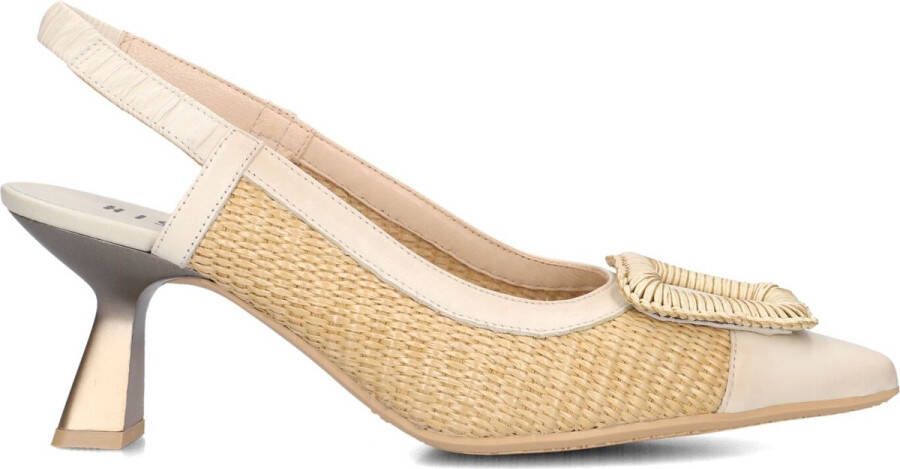HISPANITAS Slingbacks Dames Rhv254044 Maat: 40 Materiaal: Leer Kleur: Beige