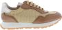 HISPANITAS Lage Sneakers Dames Rhv254045 Maat: 37 Materiaal: Raffia Kleur: Bruin - Thumbnail 1