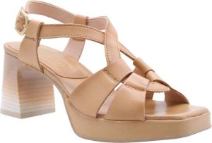 Hispanitas Sandals Leather Brown Bruin Dames
