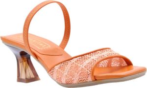 Hispanitas Stijlvolle Zomersandalen Oranje Dames