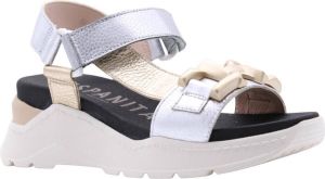 Hispanitas Flat Sandals Grijs Dames