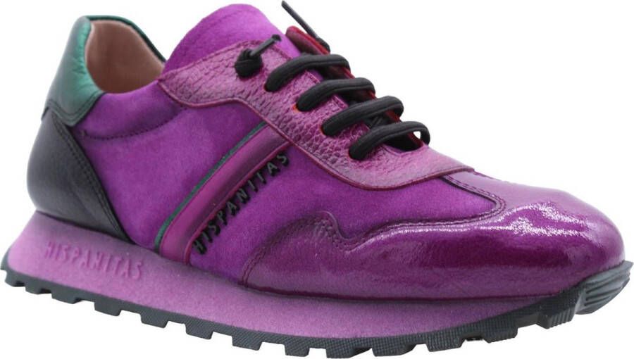 Hispanitas Freedent Stijlvolle Sneakers voor Dames Paars Dames