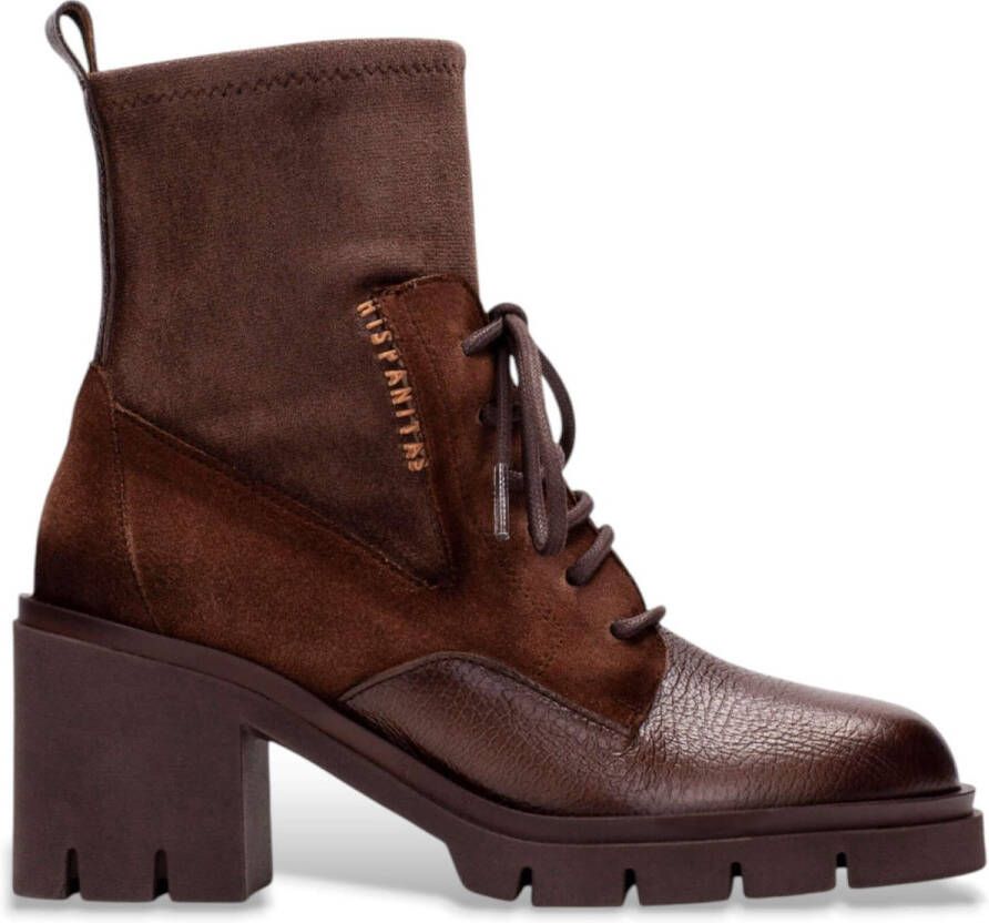 Hispanitas Zurich Rock Leren Enkellaarsjes