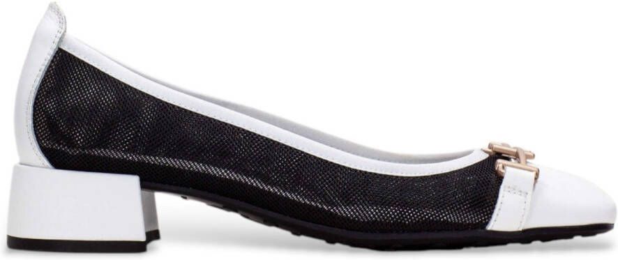 Hispanitas Zwarte leren schoenen