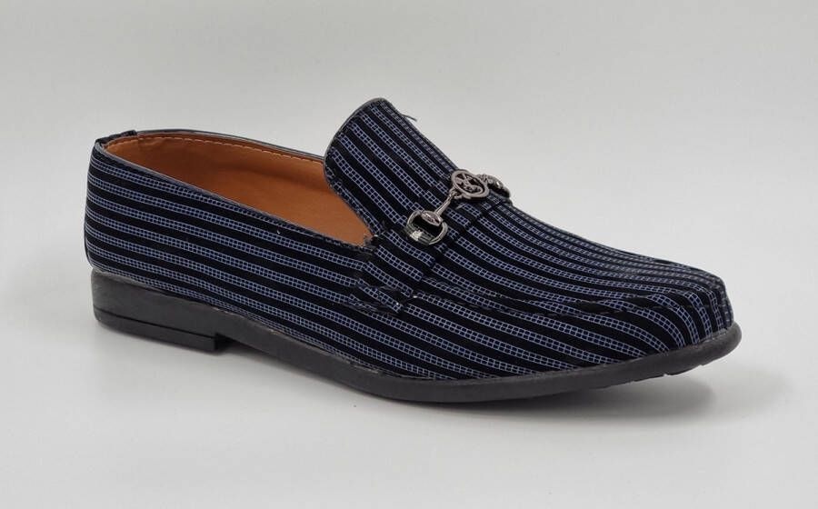 Hitman Schoenen DEJAVU Heren Instappers Heren Loafers Blauw