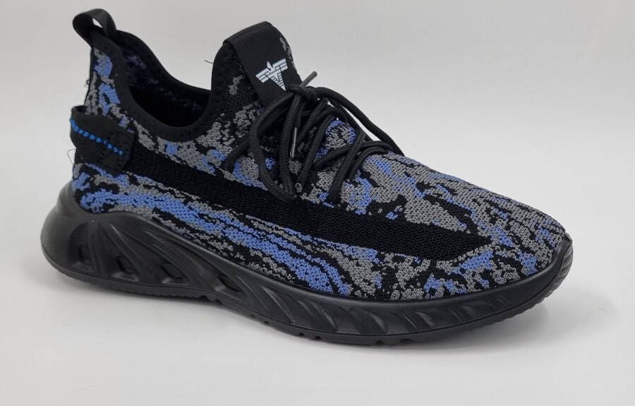 Hitman Schoenen Elong500 Heren Schoenen Heren Sneakers Instappers Heren Lichtgewicht Sneakers Heren Blauw