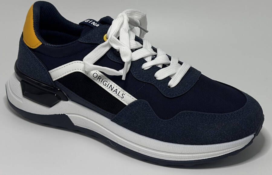 Hitman Schoenen Elong500 Heren Schoenen Heren Sneakers Lichtgewicht Heren Sneakers Donker Blauw