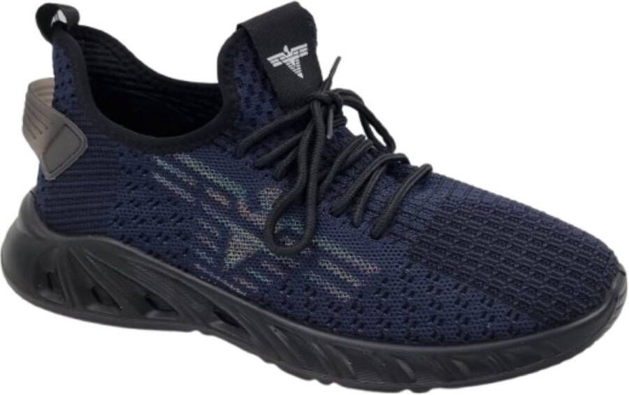 Hitman Schoenen Elong500 Heren Schoenen Heren Sneakers Instappers Heren Lichtgewicht Heren Sneakers Blauw