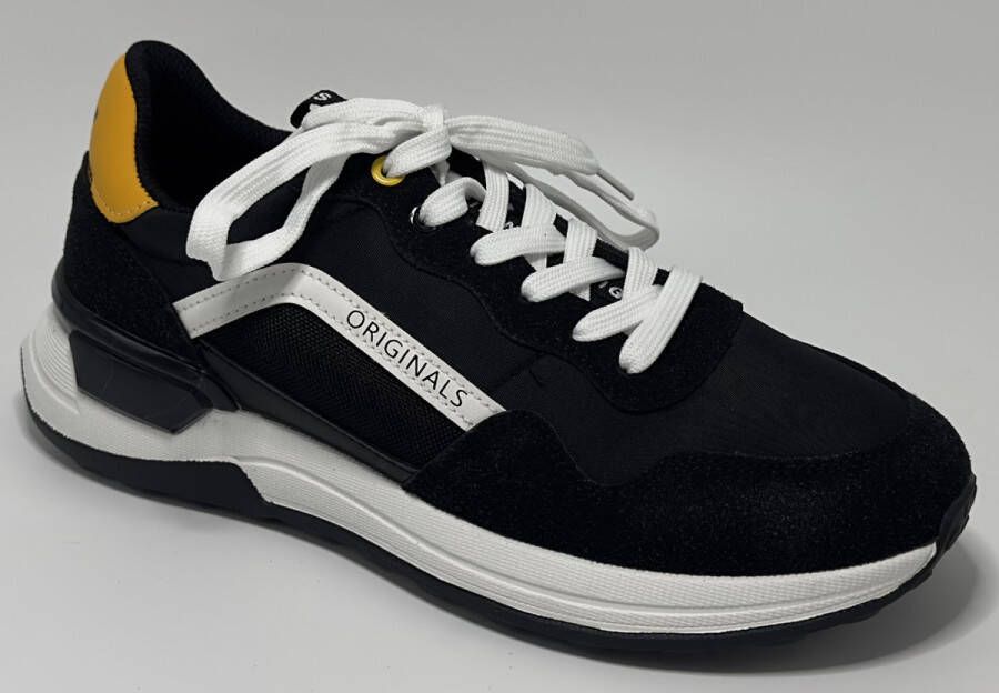 Hitman Schoenen Elong500 Heren Schoenen Heren Sneakers Lichtgewicht Heren Sneakers Zwart
