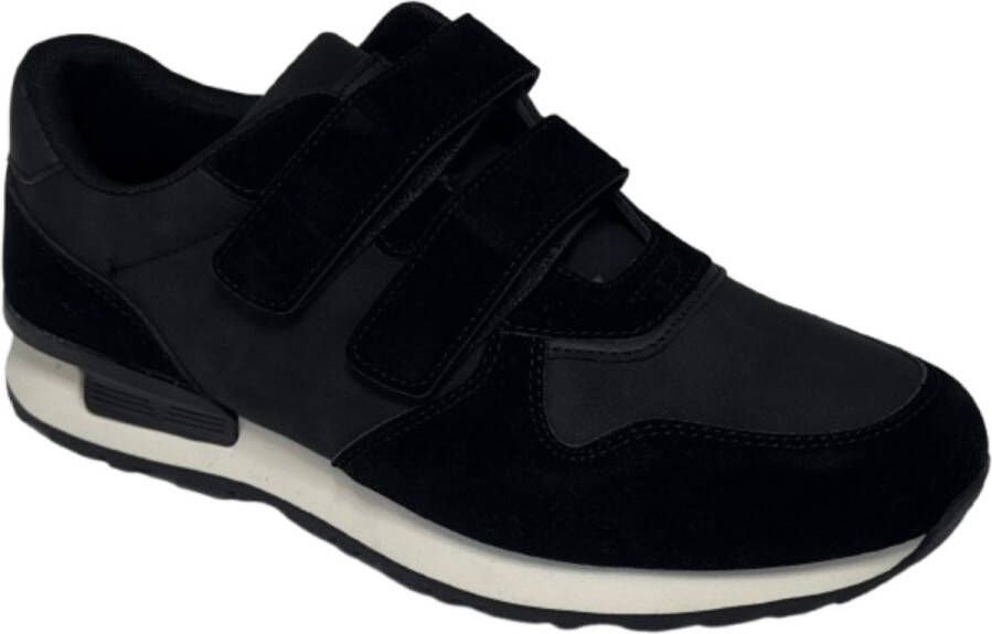 Hitman Schoenen Elong500 Heren Schoenen Heren Sneakers Lichtgewicht Sneakers Heren Klittenband Sluiting Zwart