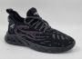Hitman Schoenen Elong500 Heren Schoenen Heren Sneakers Instappers Heren Lichtgewicht Heren Sneakers Zwart - Thumbnail 1