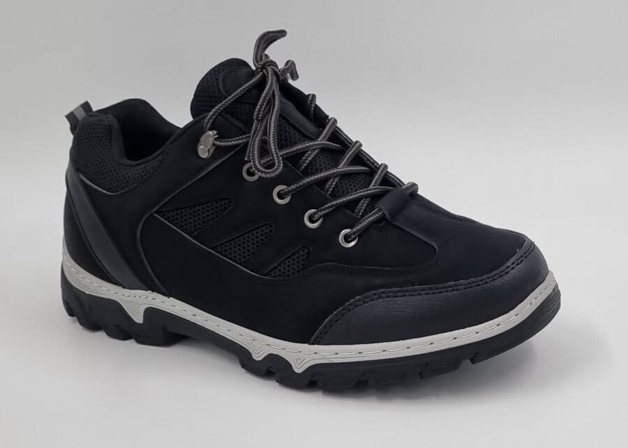 Hitman Schoenen Elong500 Heren Schoenen Laarzen Heren Veterboots Wandelschoenen voor Heren Zwart