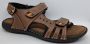 Hitman Schoenen FLICK Heren Sandalen Wandelsandalen Echt Leer – Camel – - Thumbnail 9