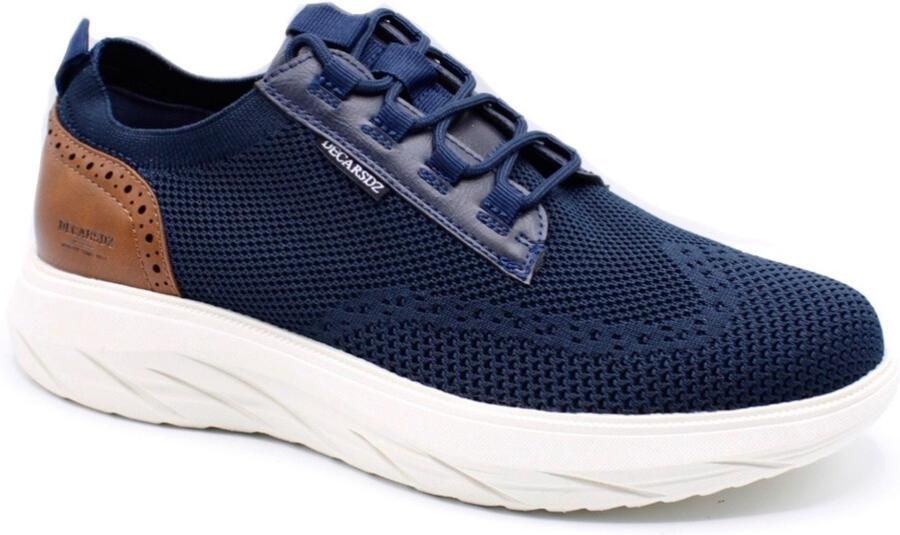Hitman Schoenen Decarsdz Heren Schoenen Nette Schoenen Veterschoenen Lichtgewicht Sneakers Heren Blauw - Foto 3