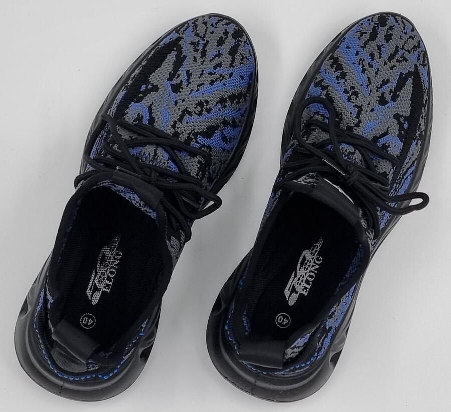 Hitman Schoenen Elong500 Heren Schoenen Heren Sneakers Instappers Heren Lichtgewicht Sneakers Heren Blauw - Foto 2