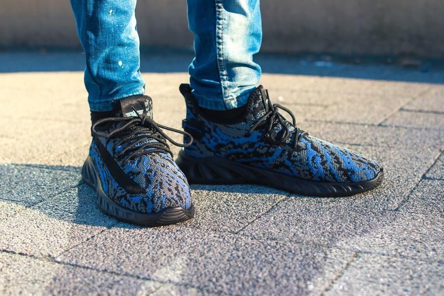 Hitman Schoenen Elong500 Heren Schoenen Heren Sneakers Instappers Heren Lichtgewicht Sneakers Heren Blauw - Foto 6