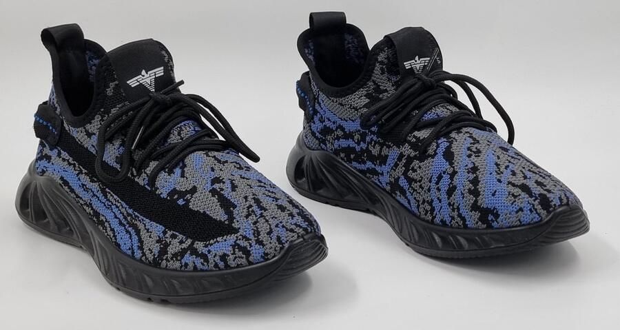 Hitman Schoenen Elong500 Heren Schoenen Heren Sneakers Instappers Heren Lichtgewicht Sneakers Heren Blauw - Foto 8