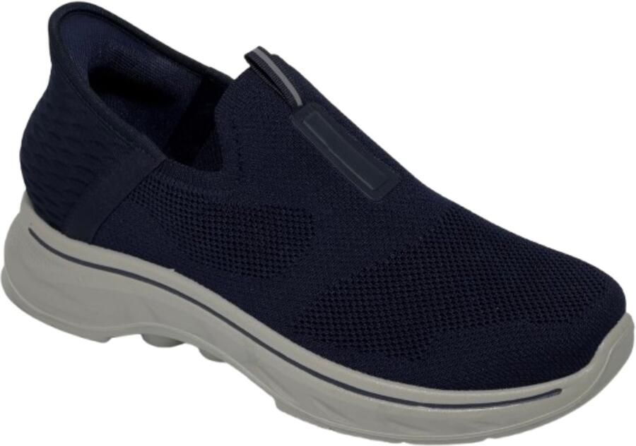 Hitman Schoenen Elong500 Heren Schoenen Heren Sneakers Instappers Heren Lichtgewicht Sneakers Heren Donker Blauw - Foto 6