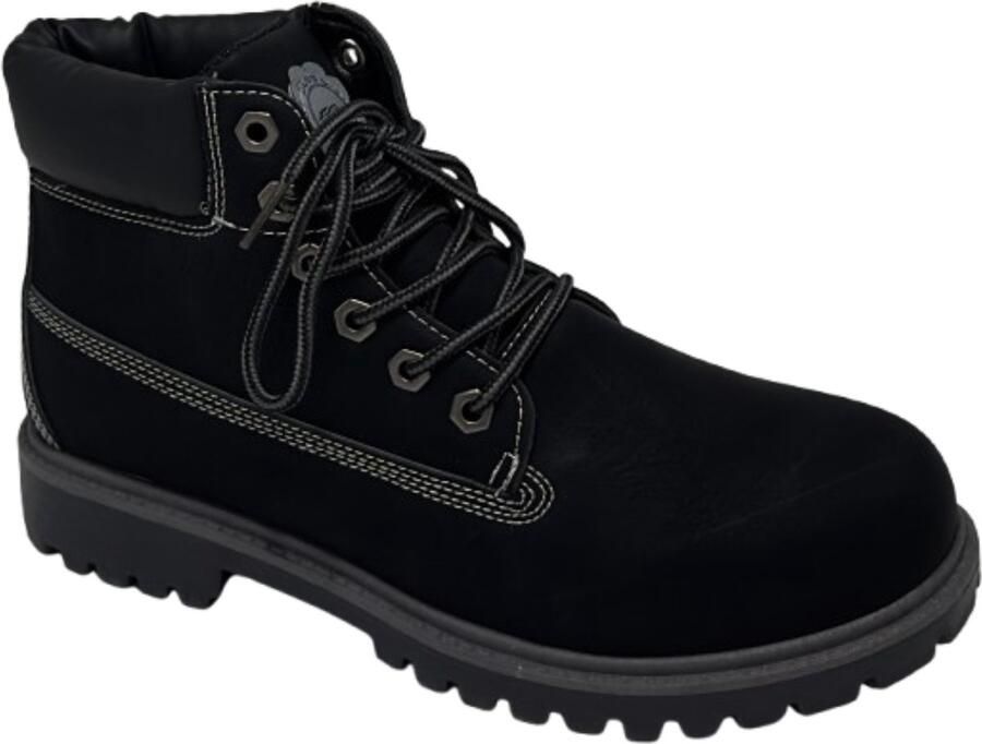 Hitman Schoenen Elong500 Heren Schoenen Laarzen Heren Veterboots Wandelschoenen voor Heren Zwart - Foto 2