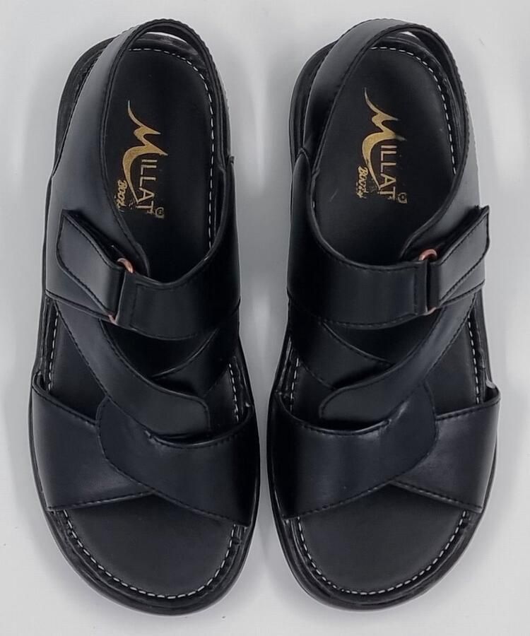 Hitman Schoenen Elong500 Sandalen Heren Lichtgewicht Zacht Voetbed Klittenband Sluiting Licht Bruin