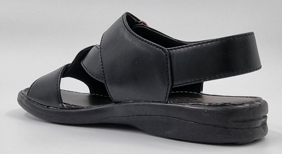 Hitman Schoenen Elong500 Sandalen Heren Lichtgewicht Zacht Voetbed Klittenband Sluiting Licht Bruin - Foto 6
