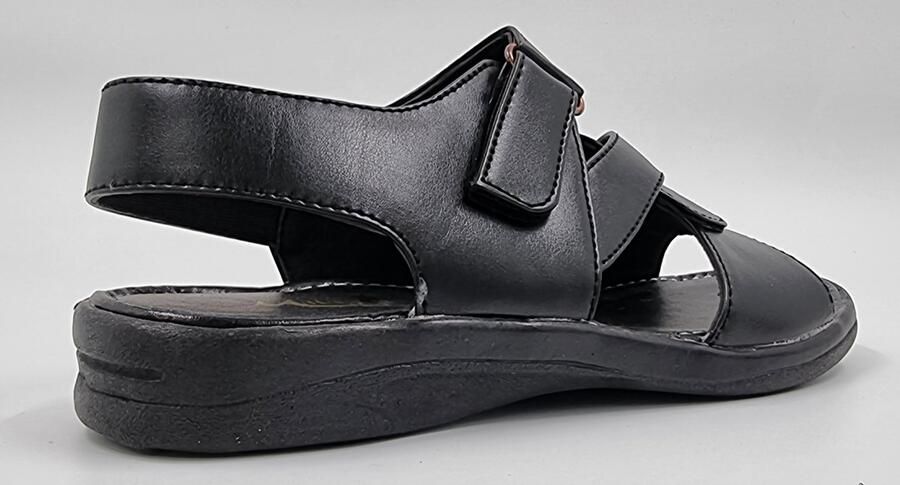Hitman Schoenen Elong500 Sandalen Heren Lichtgewicht Zacht Voetbed Klittenband Sluiting Licht Bruin - Foto 8
