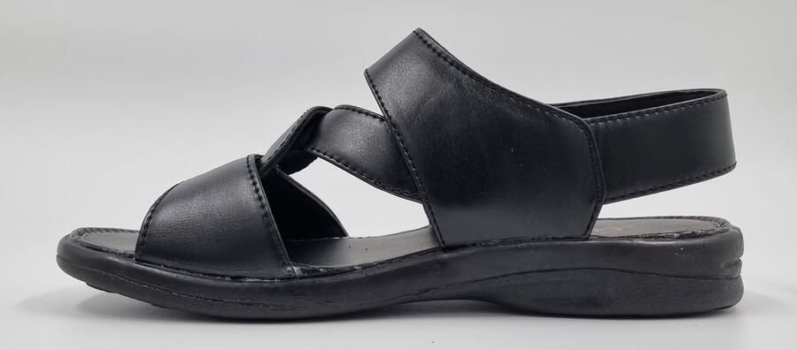 Hitman Schoenen Elong500 Sandalen Heren Lichtgewicht Zacht Voetbed Klittenband Sluiting Licht Bruin - Foto 10