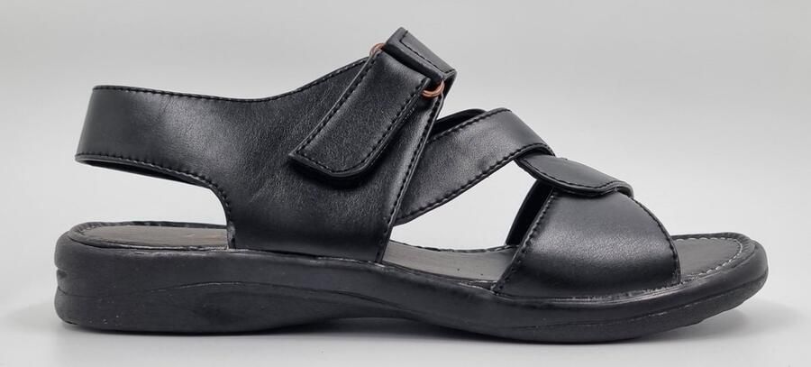Hitman Schoenen Elong500 Sandalen Heren Lichtgewicht Zacht Voetbed Klittenband Sluiting Licht Bruin - Foto 9