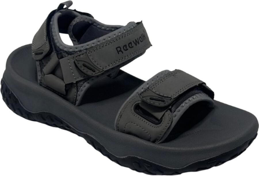 Hitman Schoenen Reewalk Sandalen Heren Mannen Sandalen Licht Gewicht Sandalen Memory Foam Voetbed Grijs