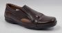 Hitman Schoenen LionStyle Heren Sandalen Instappers Echt Leer Bruin - Thumbnail 1
