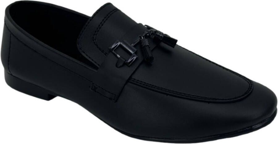 Hitman Schoenen Luxury Heren Schoenen Loafers Heren Instappers Heren Zwart