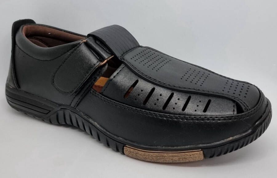 Hitman Schoenen New Generation Heren Sandalen Wandelsandalen Zwart