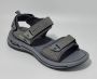 Hitman Schoenen Reewalk Sandalen Heren Mannen Sandalen Licht Gewicht Memory Foam Voetbed Grijs - Thumbnail 9