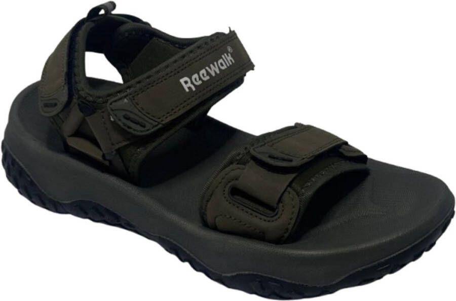 Hitman Schoenen Reewalk Sandalen Heren Sandalen voor Heren Licht Gewicht Sandalen Comfortabel Memory Foam Voetbed Groen