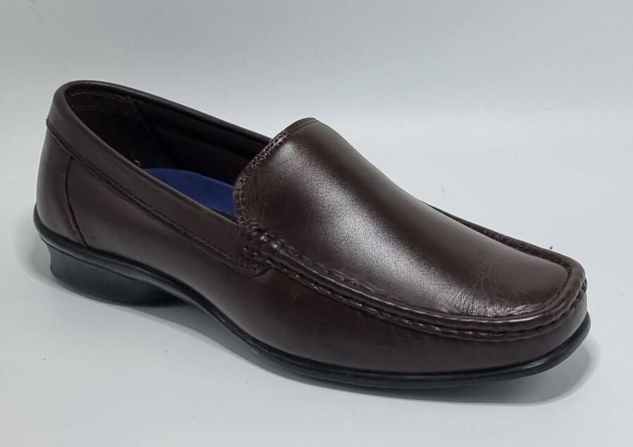 Hitman Schoenen Sagar Shoes Heren Schoenen Heren Loafers Heren Instappers Echt Leer Bruin