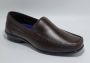 Hitman Schoenen Sagar Shoes Heren Schoenen Heren Loafers Heren Instappers Echt Leer Bruin - Thumbnail 1