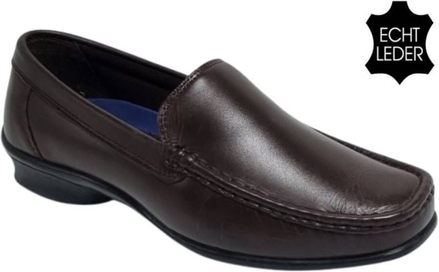 Hitman Schoenen Sagar Shoes Heren Schoenen Heren Loafers Heren Instappers Echt Leer Bruin
