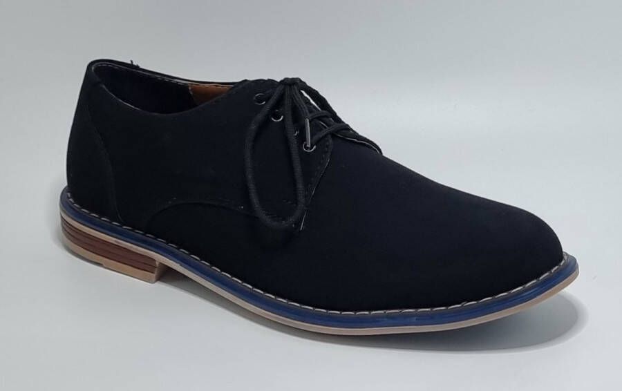 Hitman Schoenen TOMSHOES Heren Schoenen Heren Veterschoenen Nette Schoenen Suède Zwart