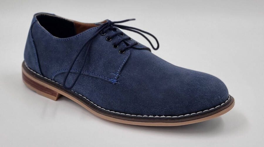 Hitman Schoenen Decarsdz Heren Schoenen Nette Schoenen Veterschoenen Lichtgewicht Sneakers Heren Blauw - Foto 6