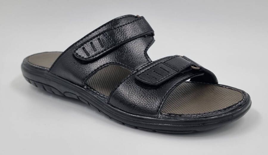 Hitman Schoenen Walking Heren Slippers voor Heren Licht Gewicht Heren Slippers met een Zacht Voetbed Zwart
